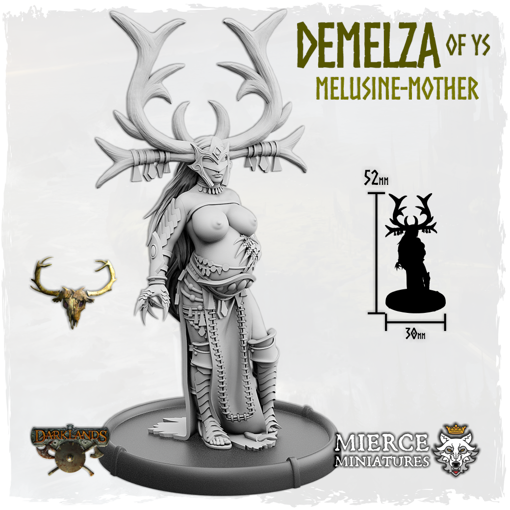 Demelza of Ys, Melusine-Mother on Foot