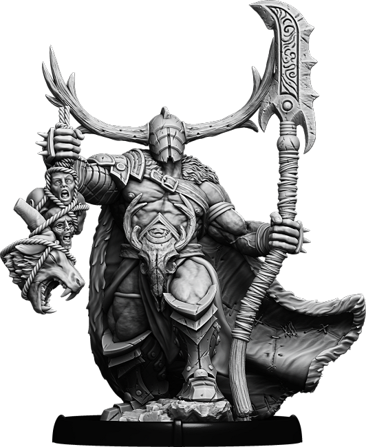 Crom of Carn Wrach, War-Drune on Foot