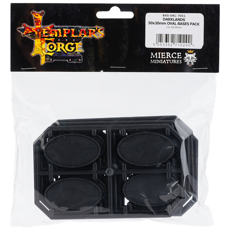 Darklands 50x30mm Oval Bases Pack
