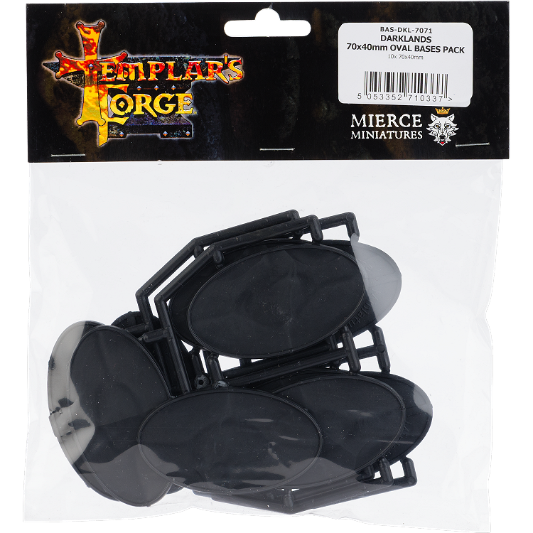 Darklands 70x40mm Oval Bases Pack