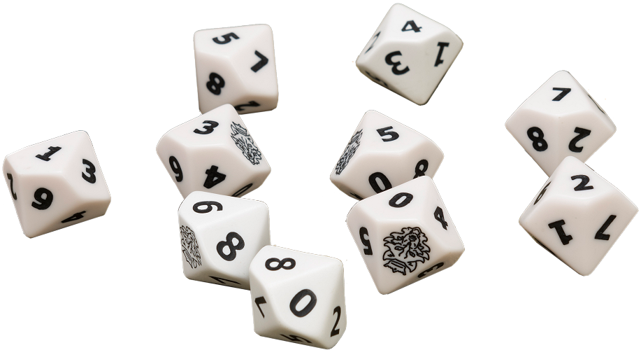 Mierce Wolf White D10 Pack