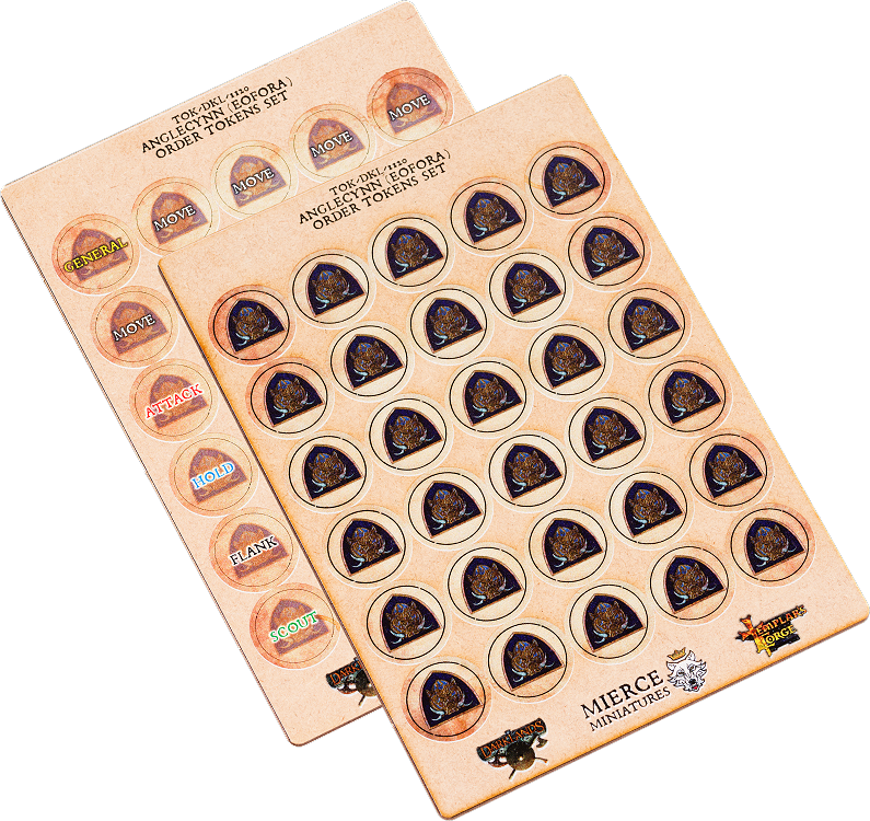 Darklands Anglecynn (Eofora) Order Tokens Set