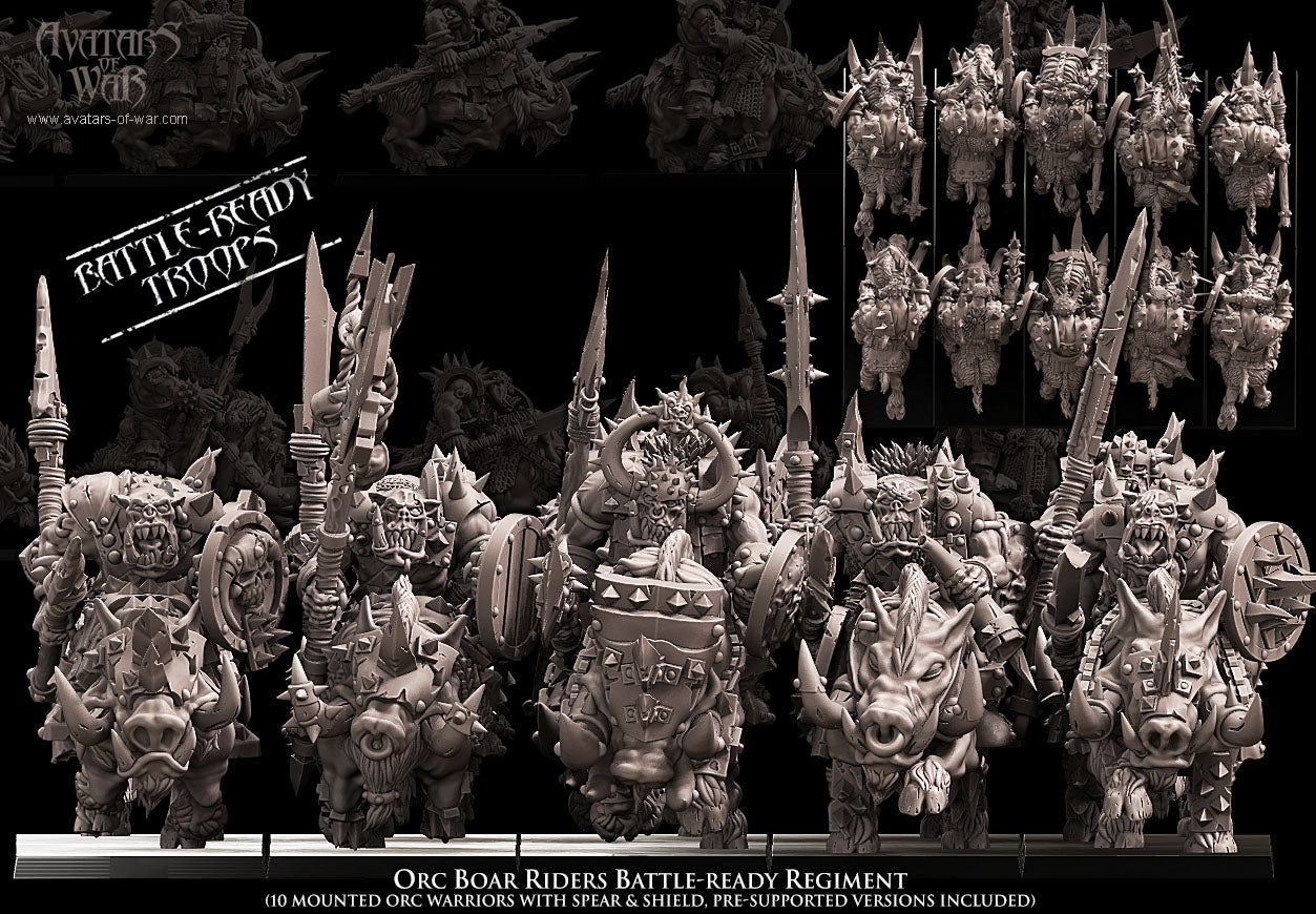 Orc Boar Rider Regiment