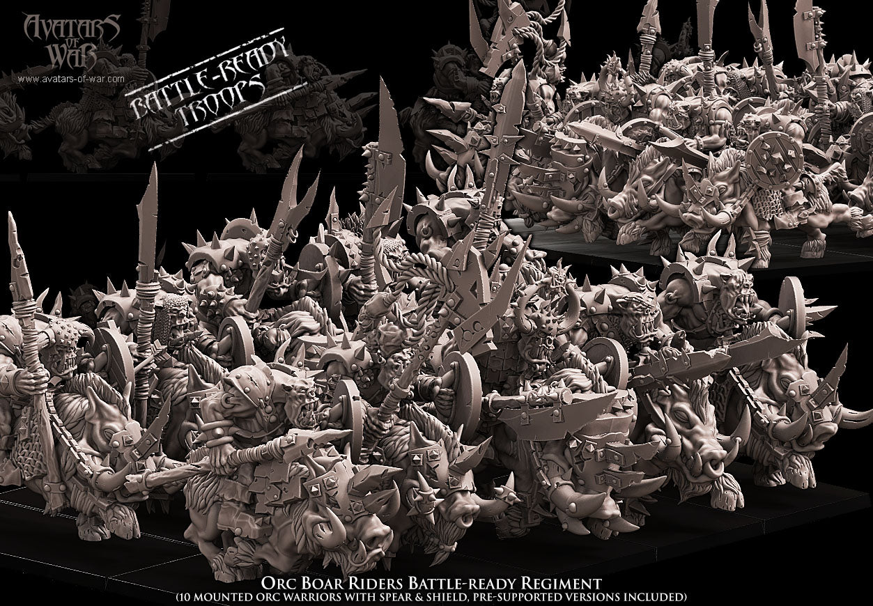 Orc Boar Rider Regiment