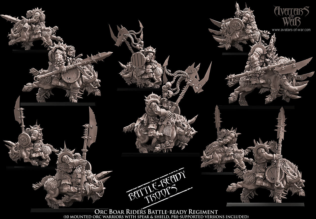 Orc Boar Rider Regiment