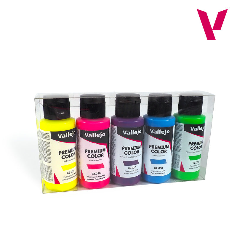 Vallejo Premium Color Fluorescent Set