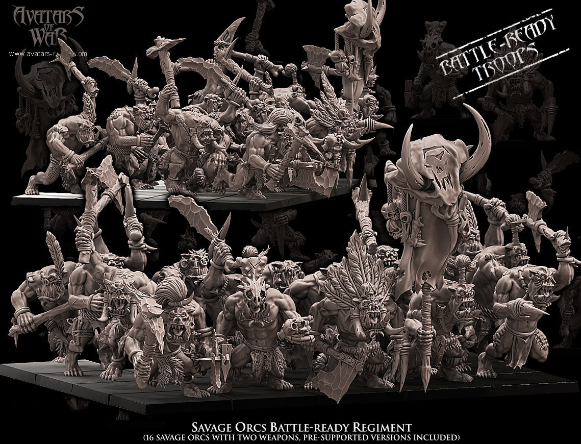 Savage Orc Regiment