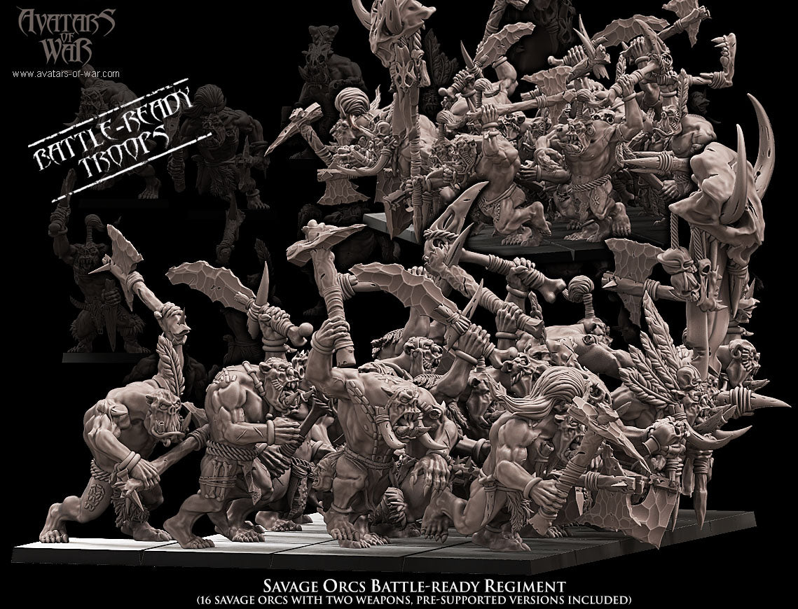 Savage Orc Regiment