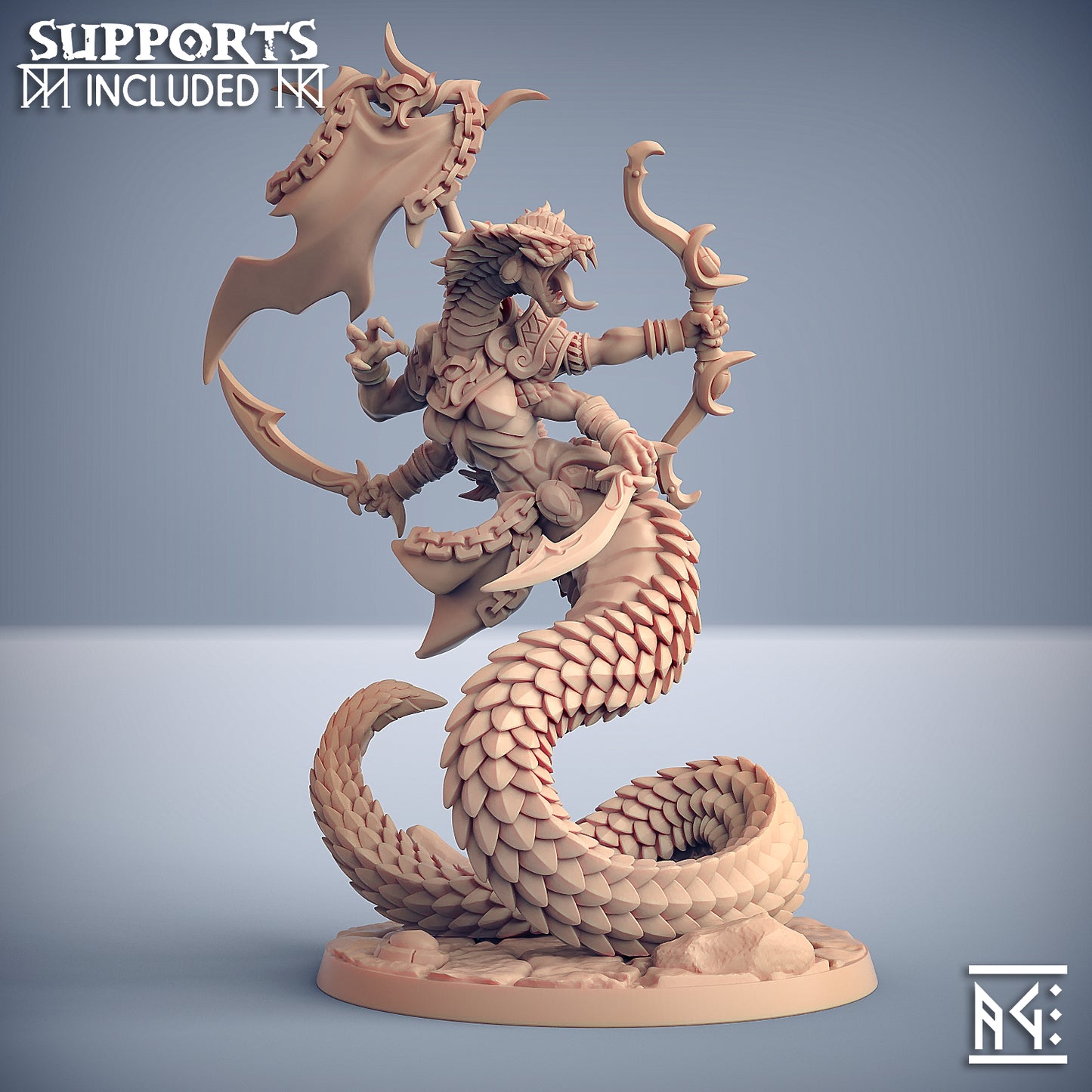 Sethris Bloodhiss with scenic base