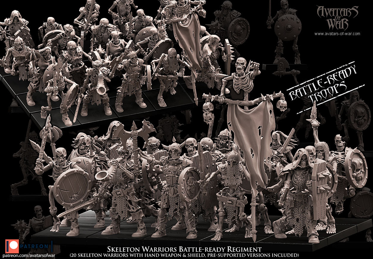 Skeleton Warriors Regiment