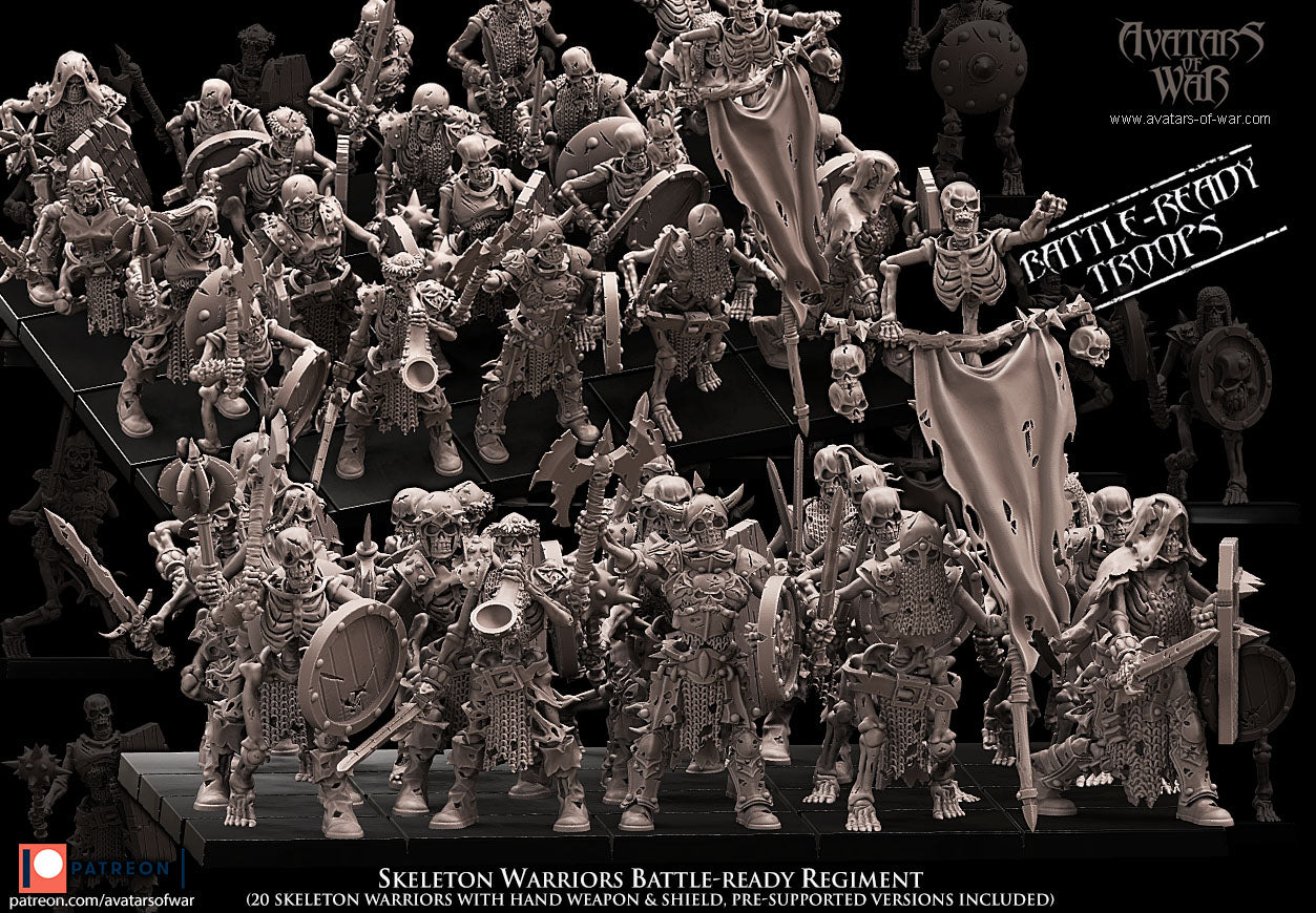 Skeleton Warriors Regiment