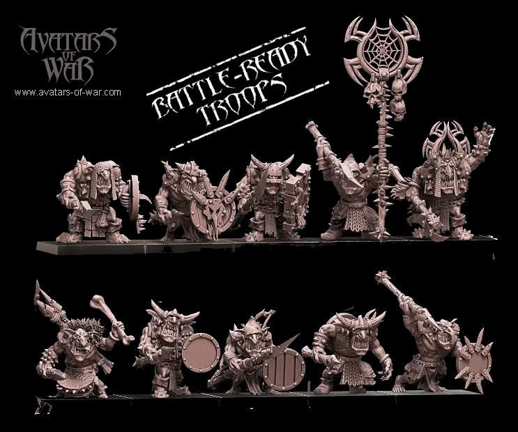 Snagspit's Stingers, Goblins with Spears Regiment