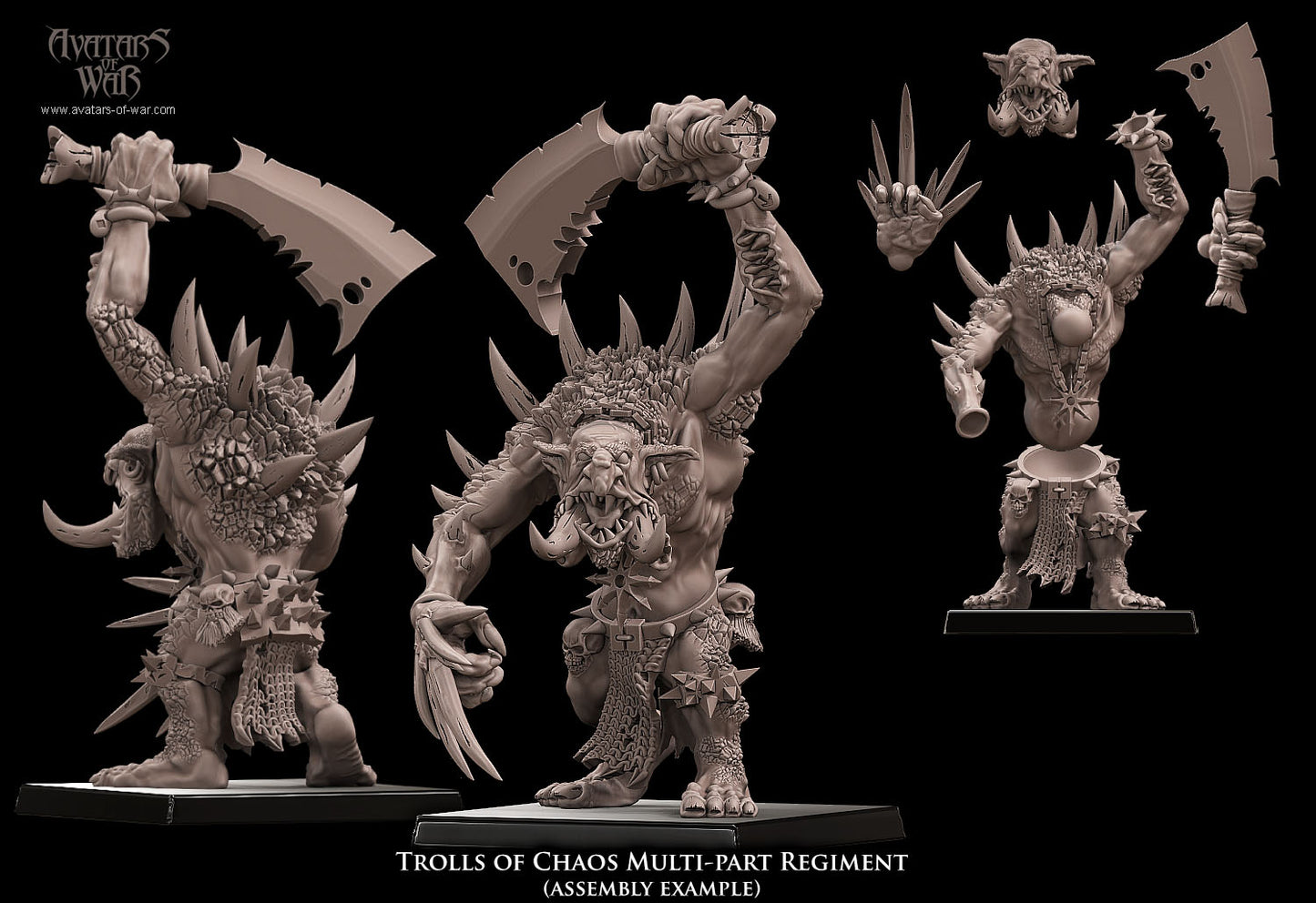 Trolls of Chaos Multi-Part Regiment