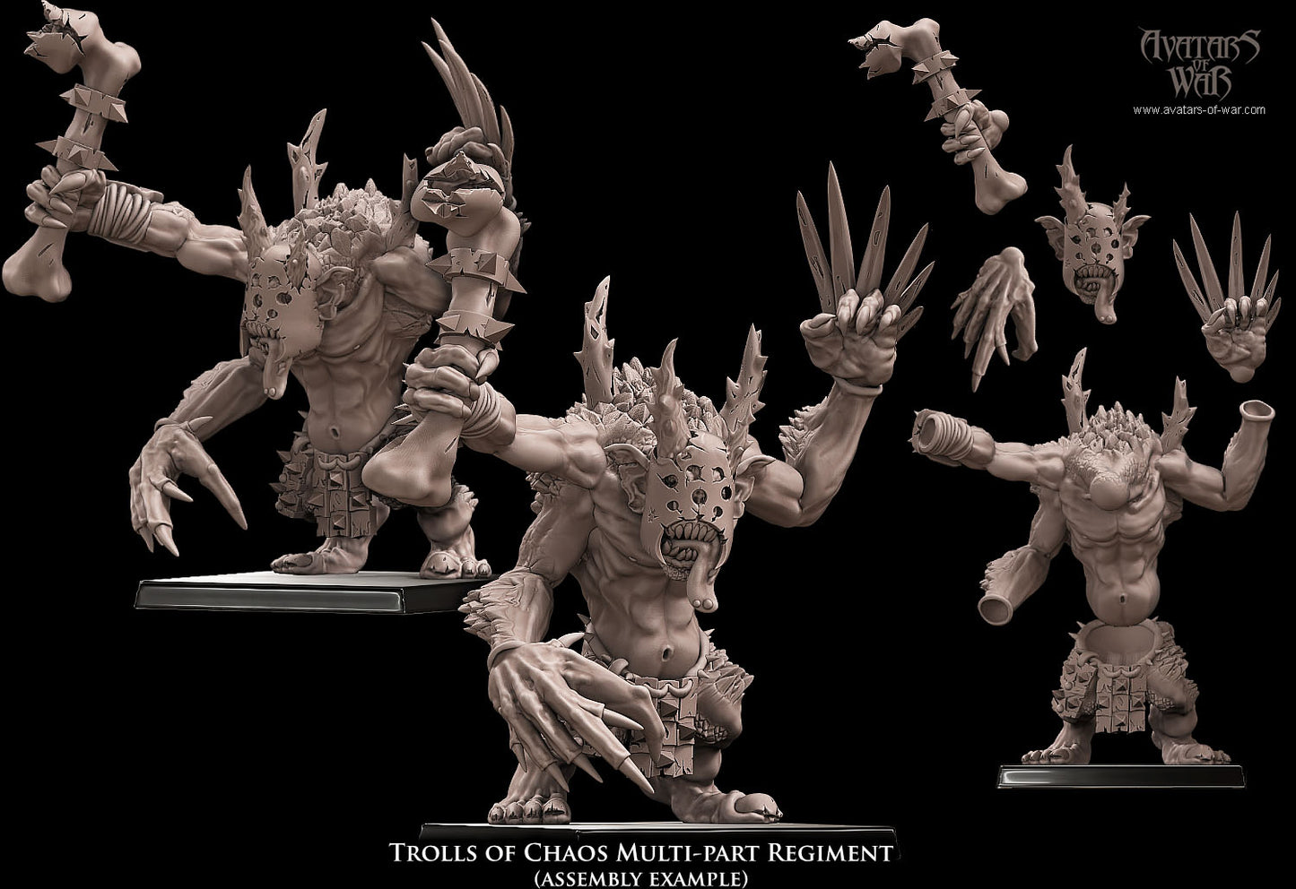 Trolls of Chaos Multi-Part Regiment