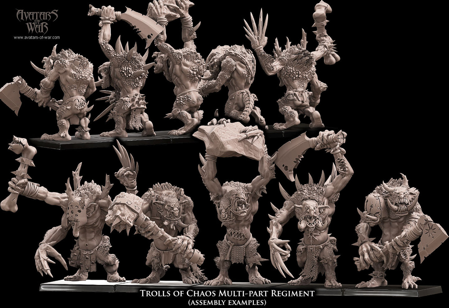 Trolls of Chaos Multi-Part Regiment