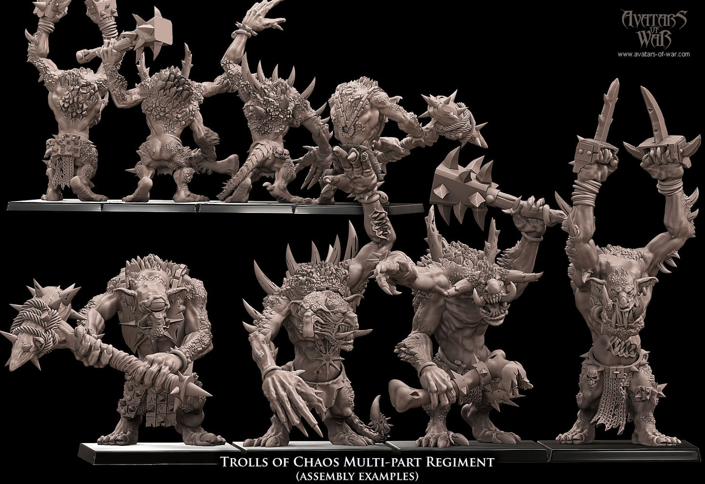 Trolls of Chaos Multi-Part Regiment