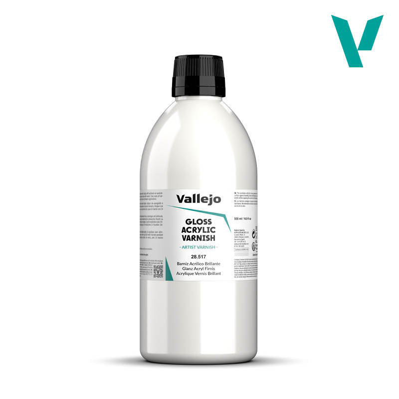 Vallejo Satin Acrylic Varnish (200ml)