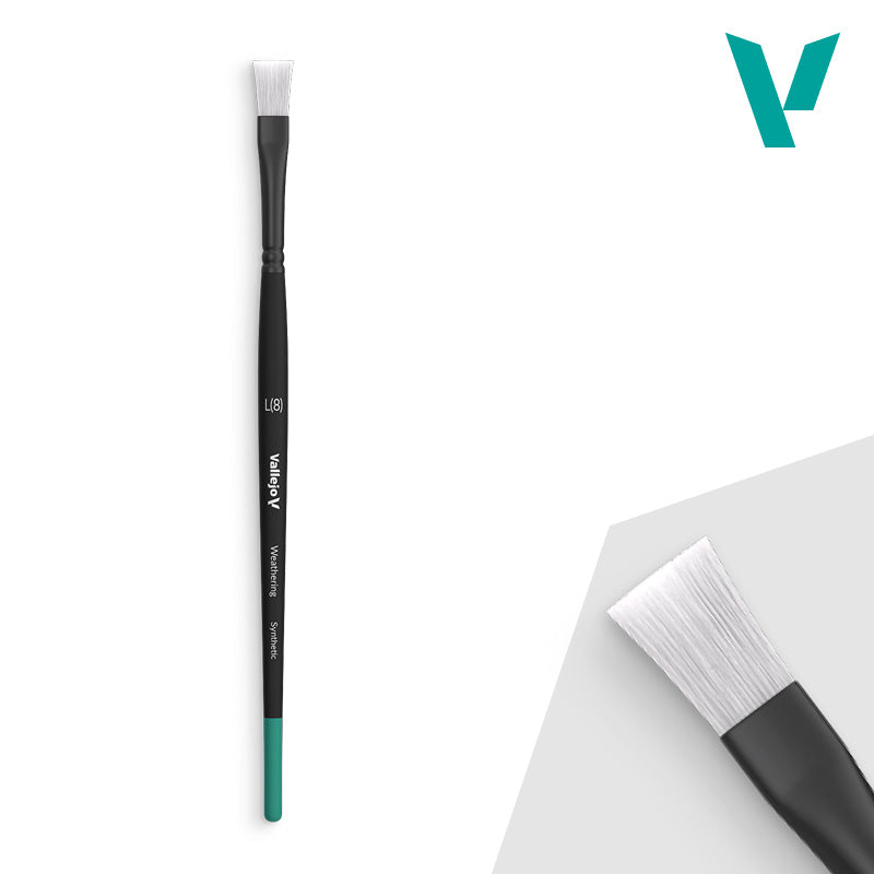 Vallejo Weathering Brush Flat (Large)