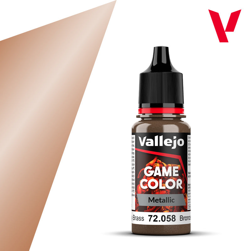 Vallejo Game Color Brassy Brass