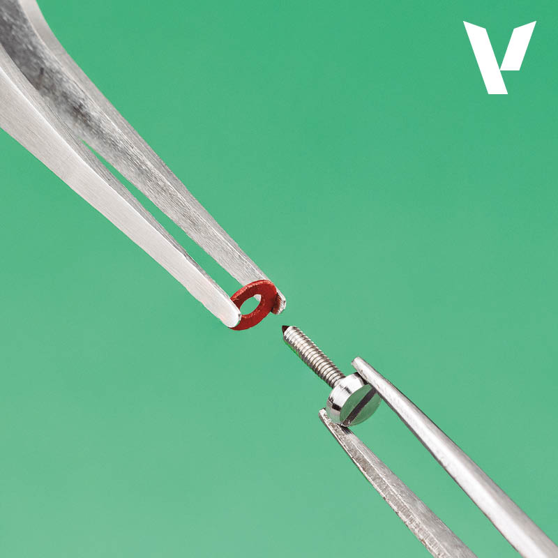 Vallejo Flat Round Tweezers