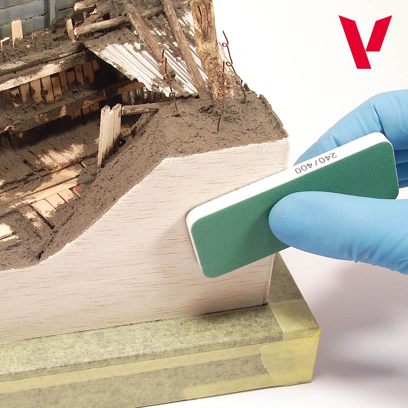 Vallejo Flexi Sander Dual Grit (80x30x6mm)
