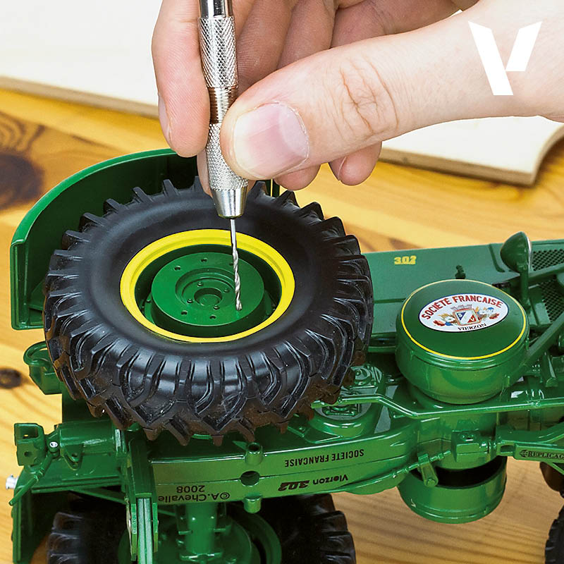 Vallejo Spin Top Pin Vice Double Ended