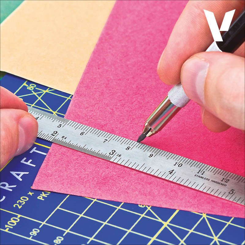 Vallejo 150mm Steel Rule