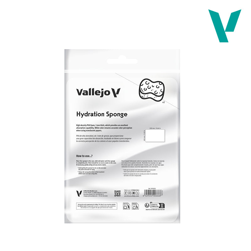 Vallejo Wet Palette Hydration Sponge Refill