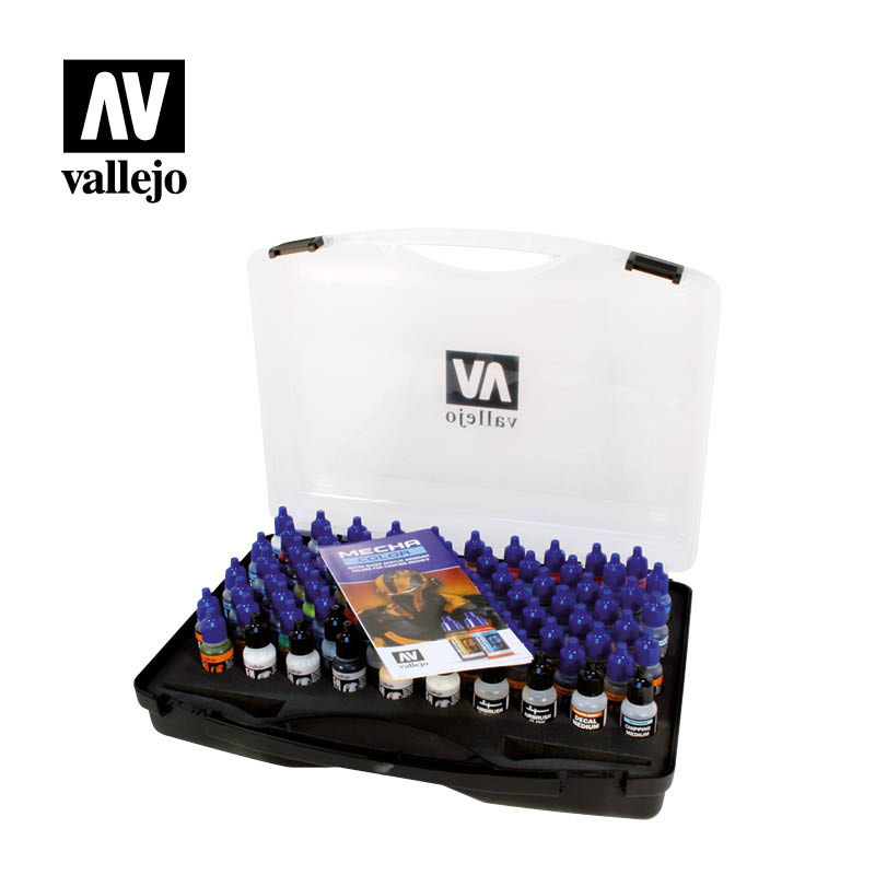 Vallejo Mecha Color Carry Case Set