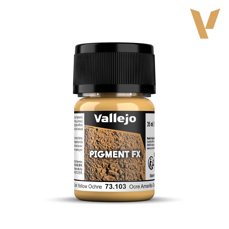 Vallejo Pigment FX Dark Yellow Ochre