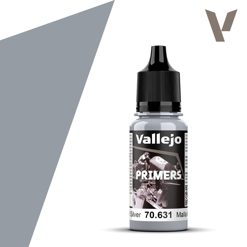 Vallejo Primer Chainmail Silver (18ml)