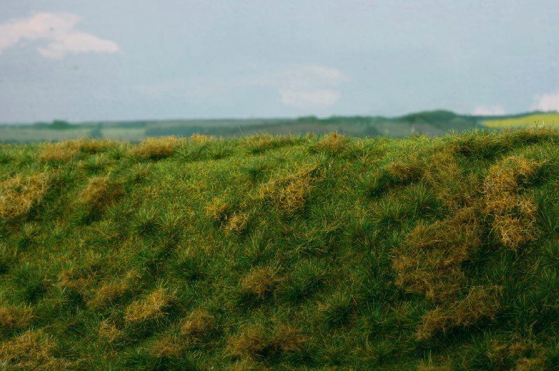 Model Scene - F522 - Fallow Field Grass Mat in Early Summer (18x28cm)