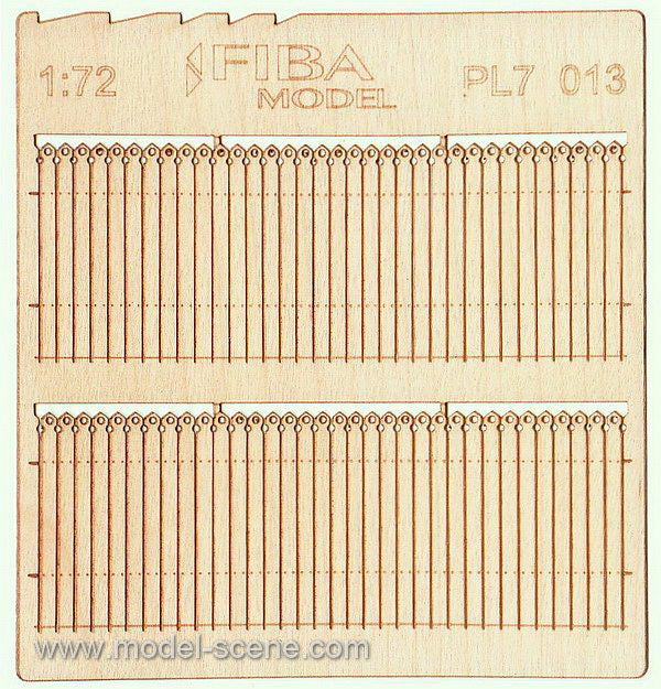 Model Scene - PL7-013 - Decorative Wooden Fence III