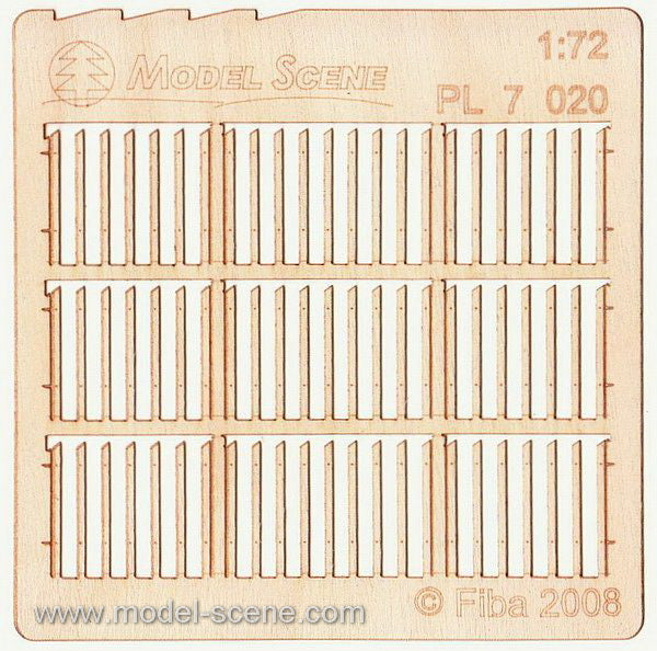 Model Scene - PL7-020 - Gapped Fence Boards