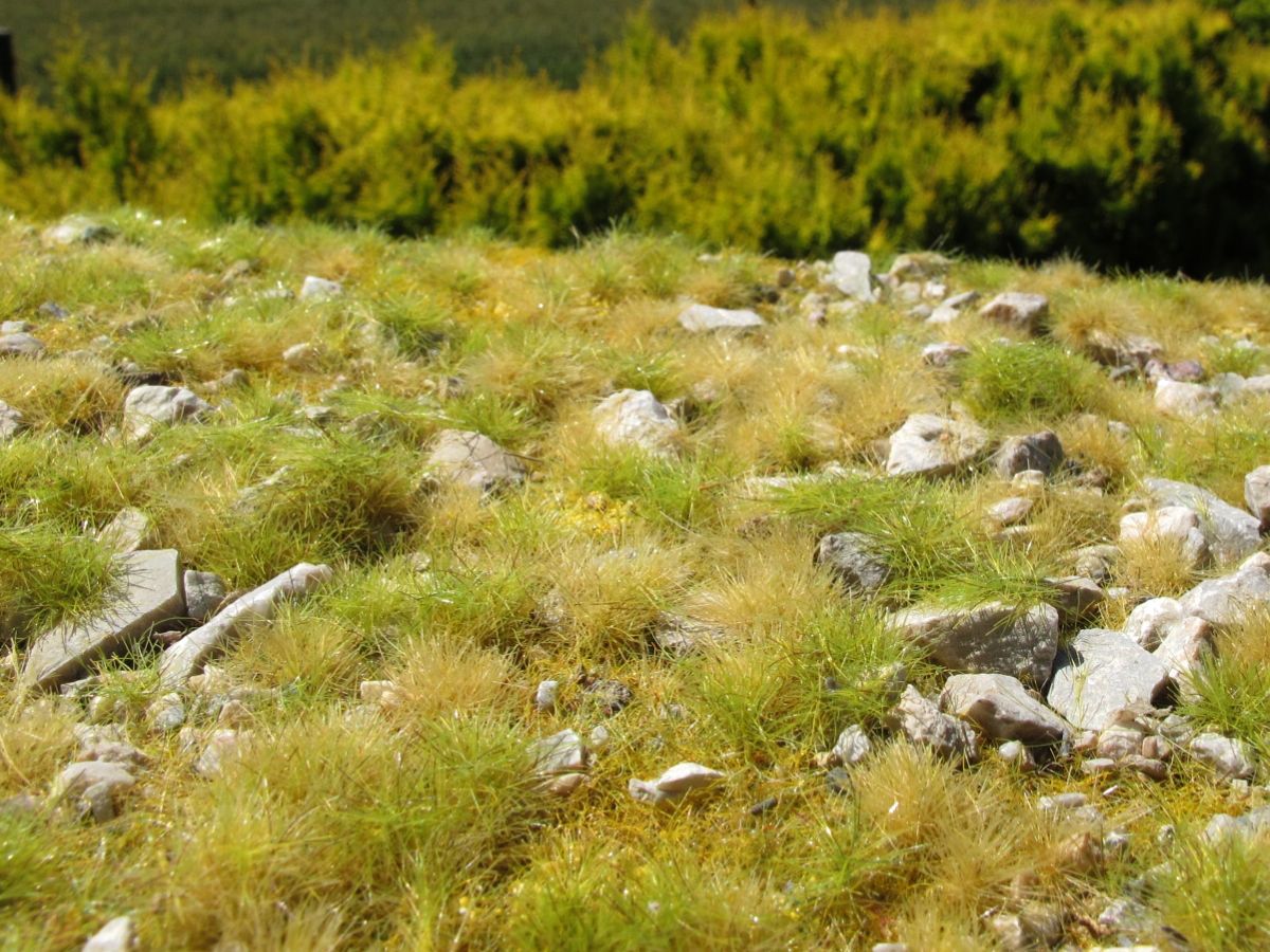 Model Scene - F733 - Large Stones in Late Summer Mat (18x28cm)