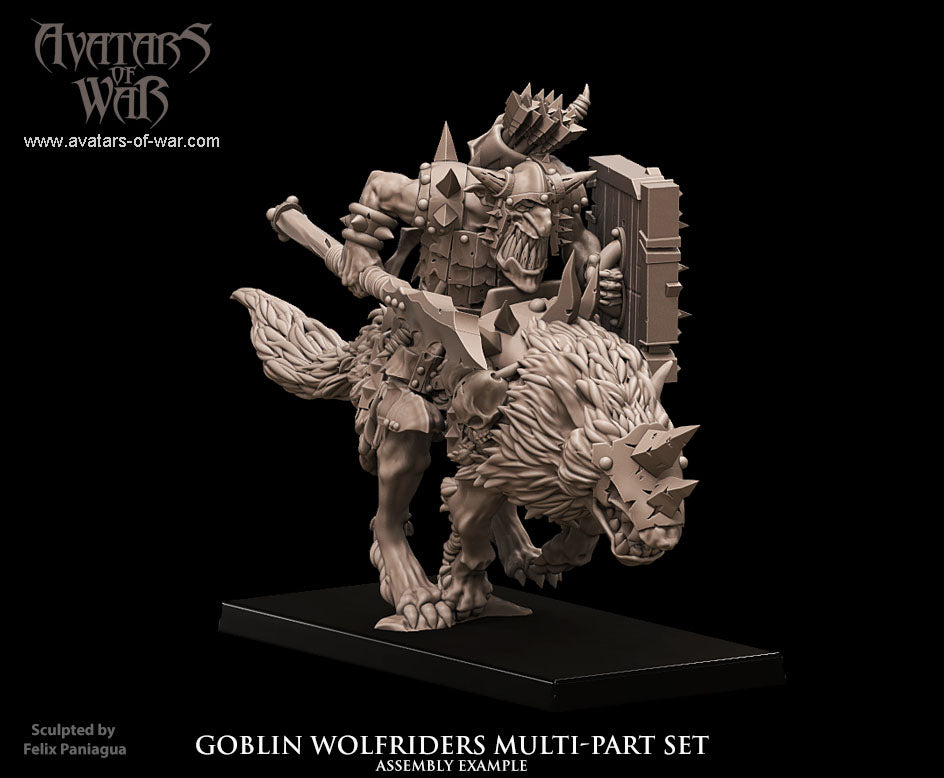 Goblin Wolf Rider Multi-Part Regiment