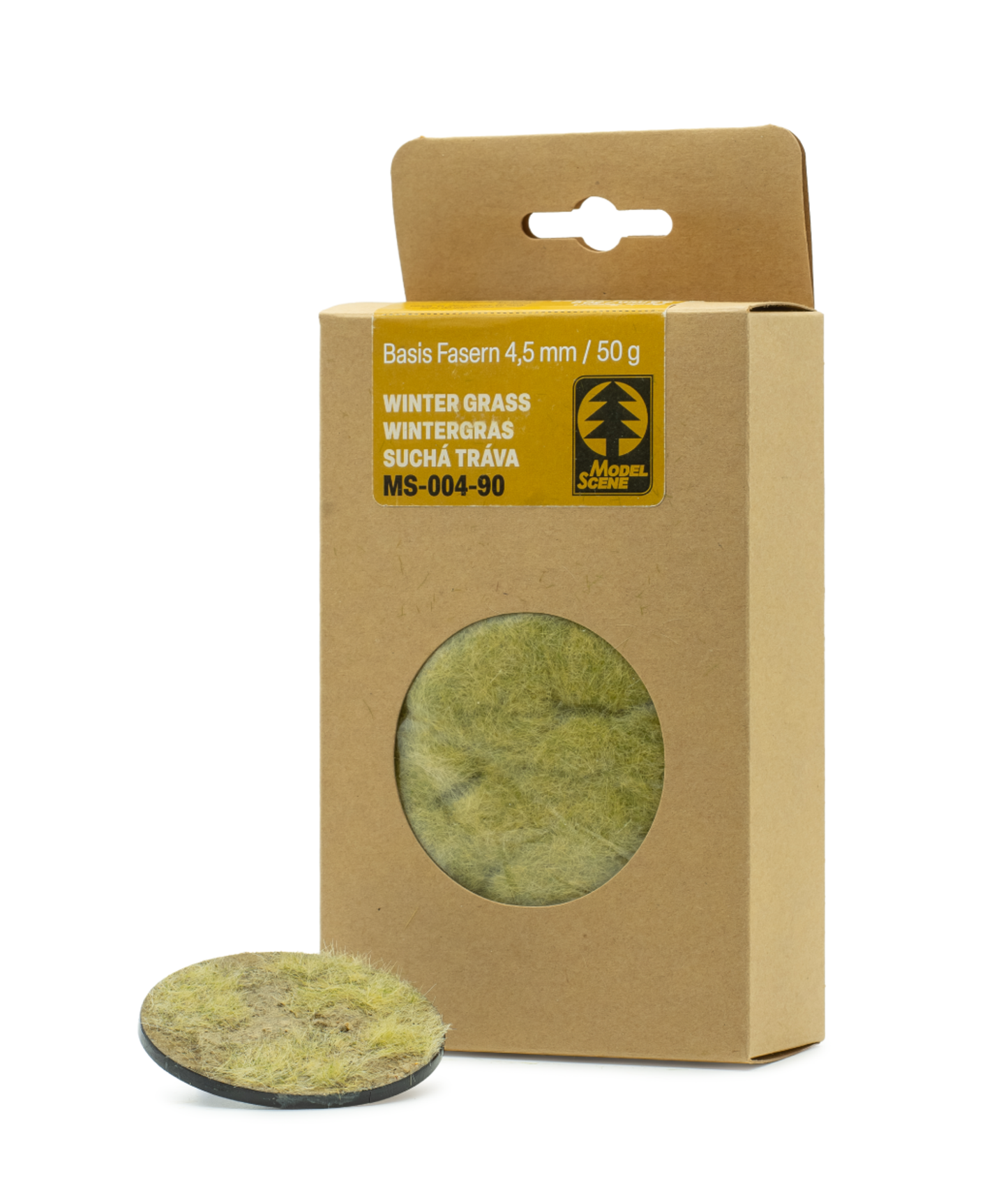 Model Scene - 004-90 - 4.5mm Grass Flock in Winter (50g)