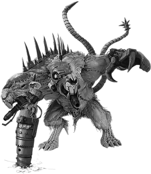 Gore-Fang, Rat Beast with Two Tails and Spine Shards [half price]