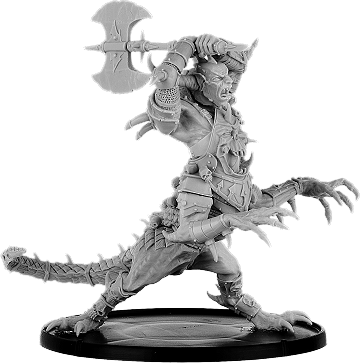 Kholukk, Ogre Drake of the Grimwald with Unhelmed Head and Axe [40% off]