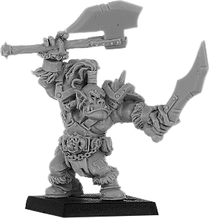Brazhag, Two Axe Orc Warlord