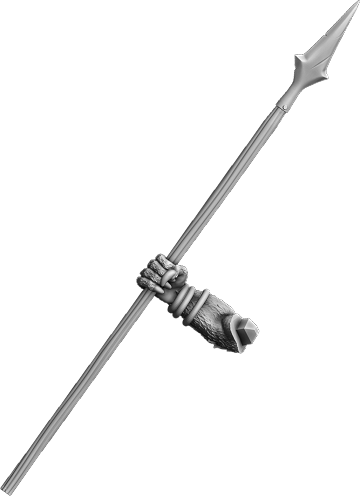 Heoruvard - Right Arm with Spear