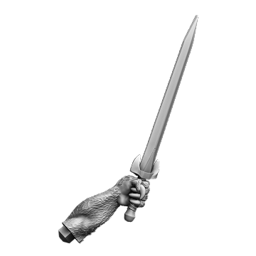 Rædwulf - Left Arm with Sword