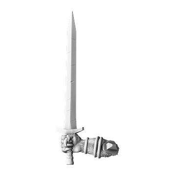 Wealdhere - Right Arm with Sword
