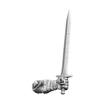 Siweard - Left Arm with Sword