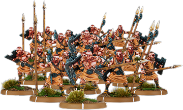 Spears of Dun Durn, Gairlom Unit (20x warriors) [half price]
