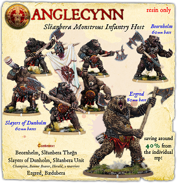 Anglecynn Slēanbera Monstrous Infantry Starter Host [2 for 1]