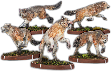 Sweorcan's Pack, Wulf Unit (5x warriors) [half price]