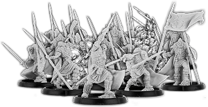 Wolfborn of Tamtun, Ḡesith Unit (20x warriors w cmd)