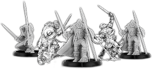 Wolfborn of Tamtun, Ḡesith Unit (5x warriors) [half price]
