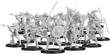 Freemen of Scīrbrōc, Ceorl Unit (20x warriors w cmd)